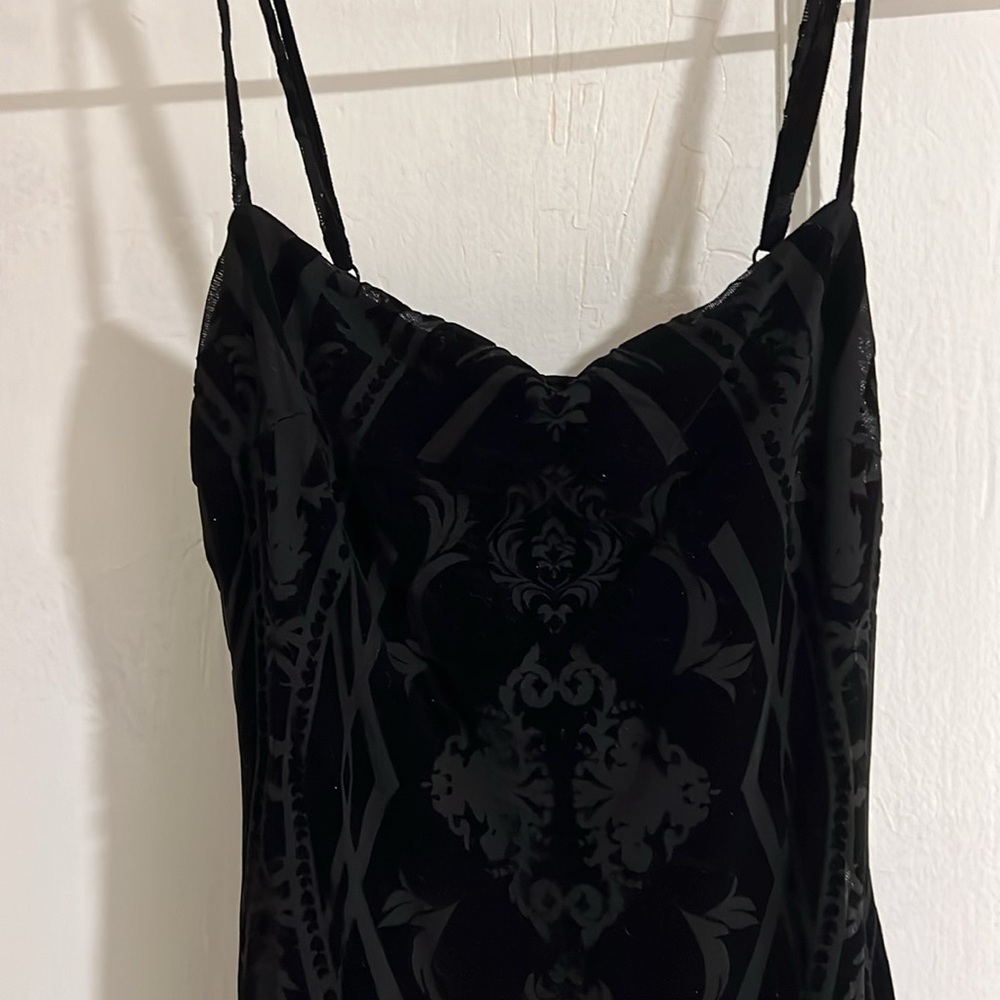 Velvet Midi Dress